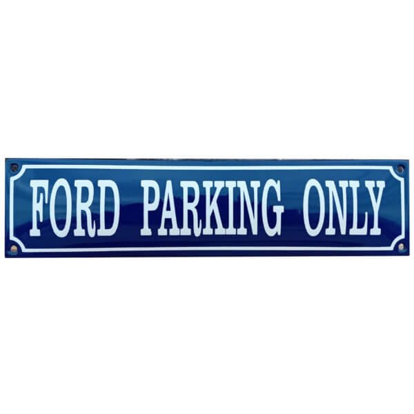 Emaille Bord Ford Parking Only